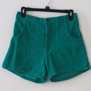 Vintage Weeds corduroy shorts
